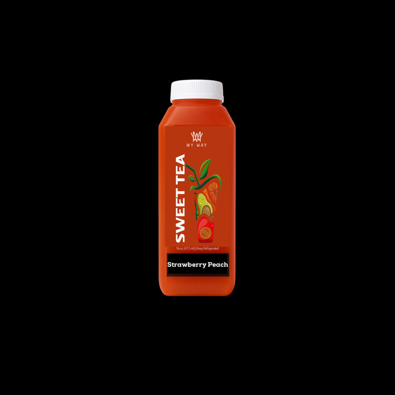 Sweet tea Strawberry Peach