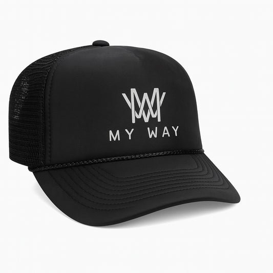 Classic logo trucker